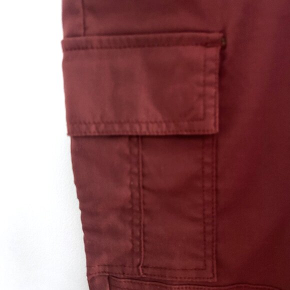 PrAna Meme Pants Womens 6 Rust Stretch Hiking Climbing Cargo Gorpcore Outdoor - Picture 3 of 9